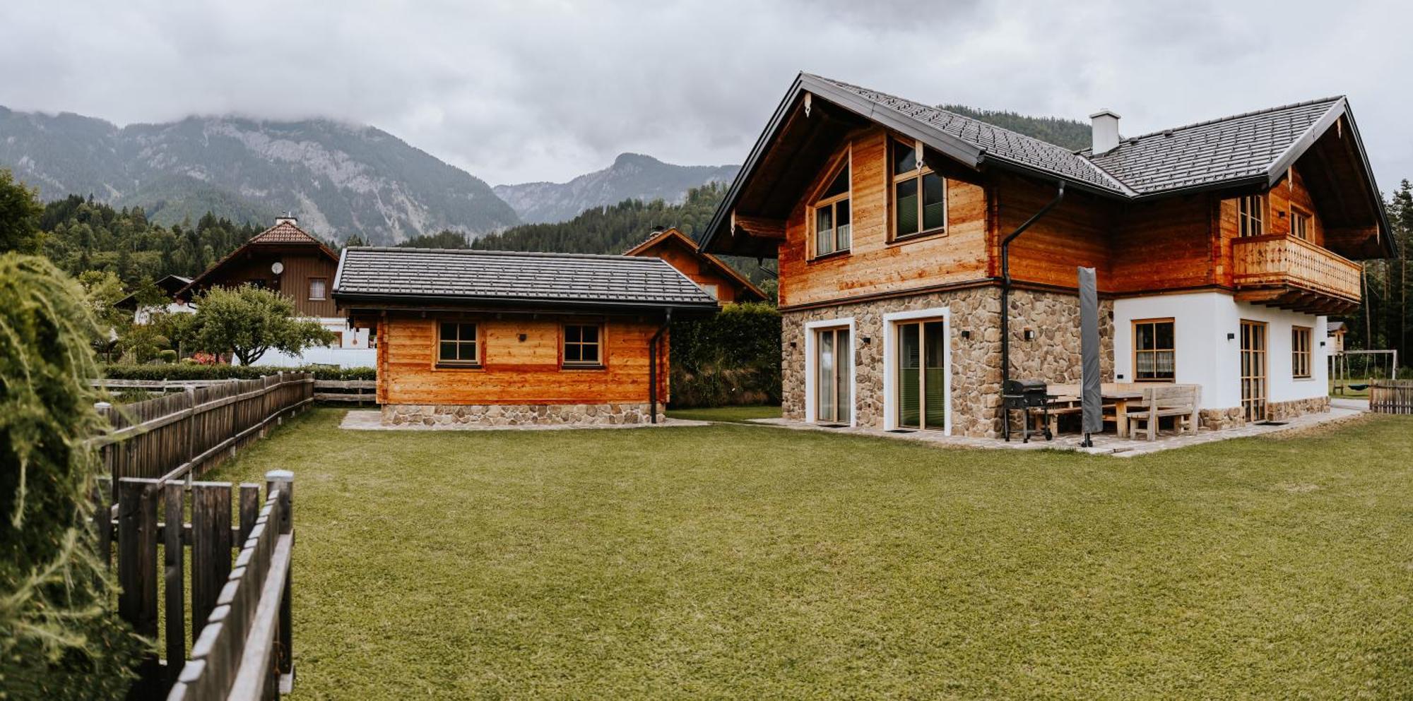 Chalet Hoamatgfuehl Mit Gartensauna - In Der Naehe Von Schladming Haus im Ennstal Buitenkant foto